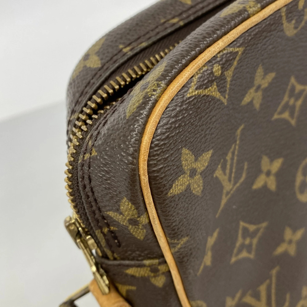LOUIS VUITTON Brown Monogram Shoulder Bag - Picture 7 of 10